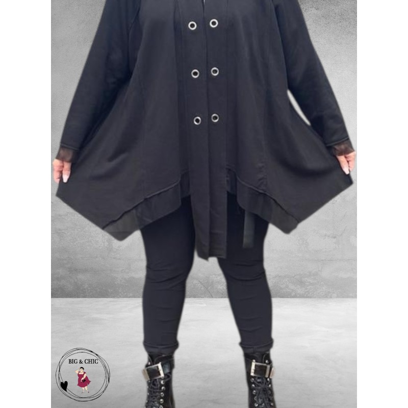 DIVAS PLANET Cardigan Eyelets