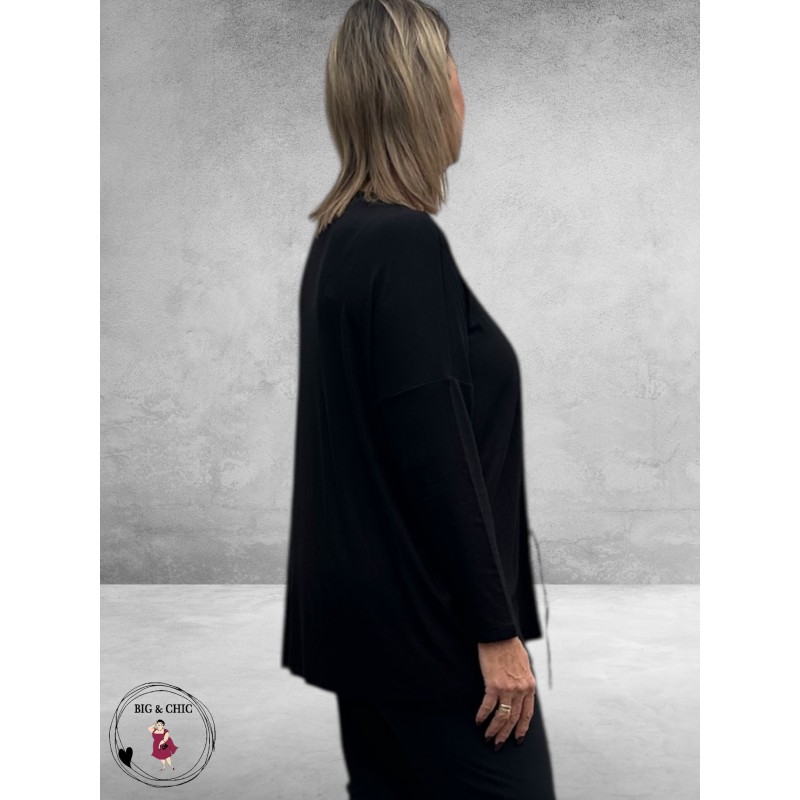 DIVAS PLANET Shirt Zwart Dog