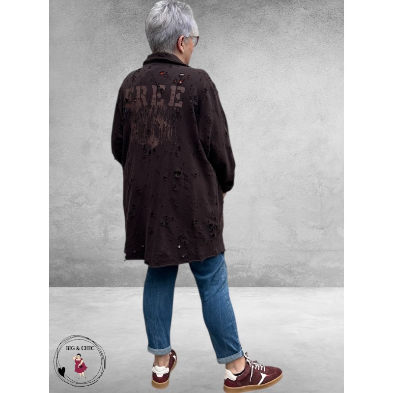 DIVAS PLANET Blazer Bruin