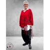 DIVAS PLANET Sweater Oversize Rood 
