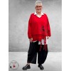 DIVAS PLANET Sweater Oversize Rood 