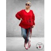 DIVAS PLANET Sweater Oversize Rood 