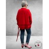 DIVAS PLANET Sweater Oversize Rood 