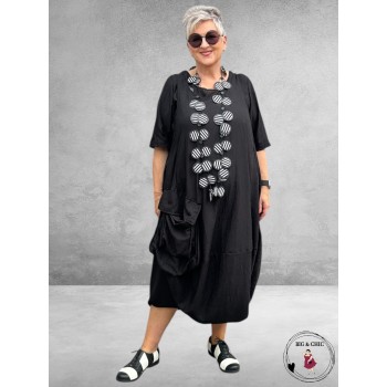 DYB Ballon Jurk Zwart