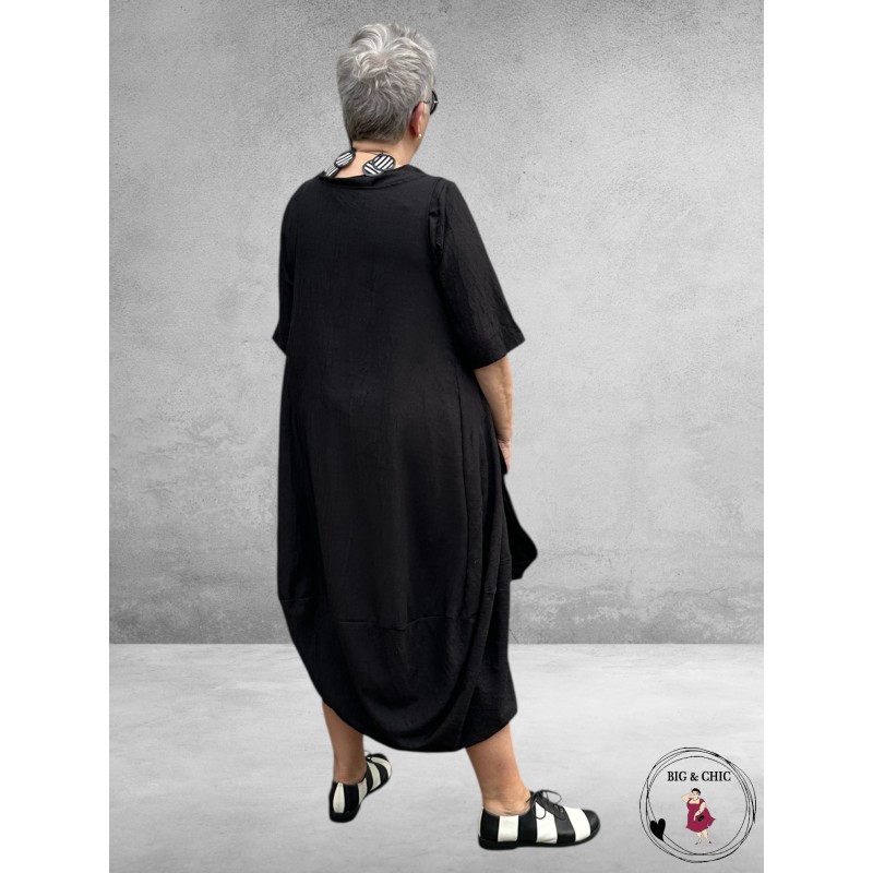 DYB Ballon Jurk Zwart