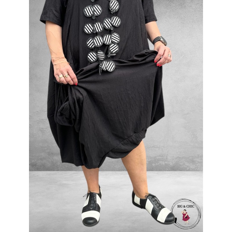 DYB Ballon Jurk Zwart