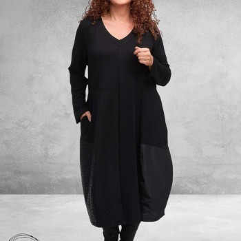 DYB Ballonjurk Zwart Luxe Details