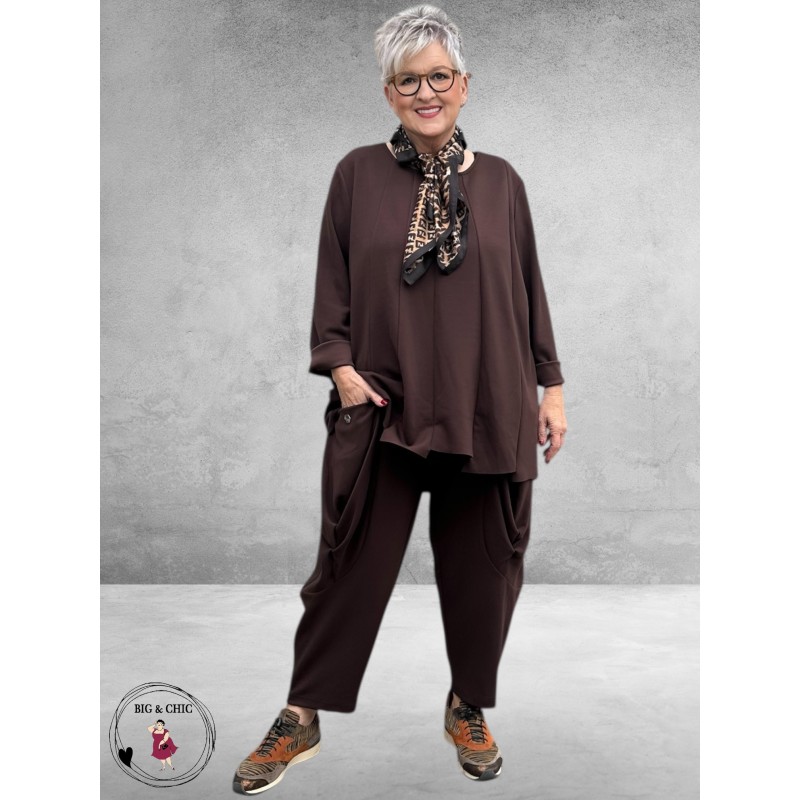 DYB Tuniek/Shirt Bruin