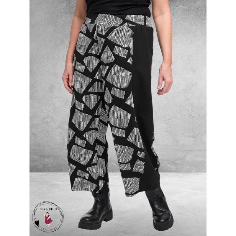 DYB Ballonbroek Zwart/Wit