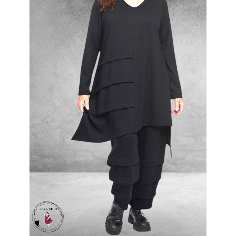 DYB Broekpak Zwart Sier Laagjes