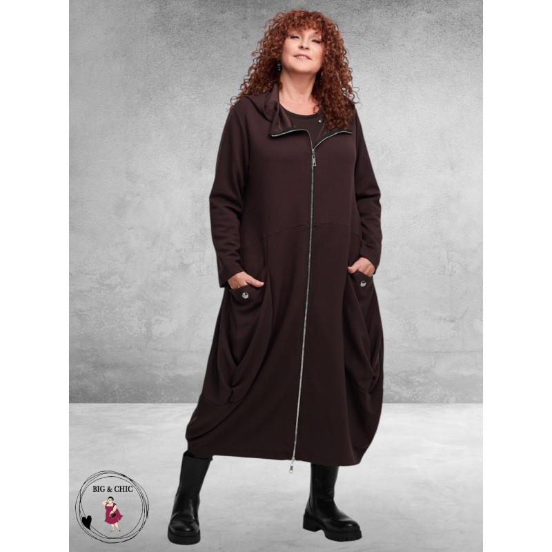 DYB Ballon Vest/Jas  Bruin Rits