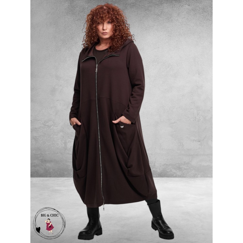 DYB Ballon Vest/Jas  Bruin Rits