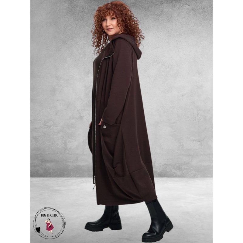 DYB Ballon Vest/Jas  Bruin Rits