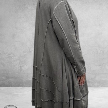 DYB Jas/Vest Katoen  Taupe