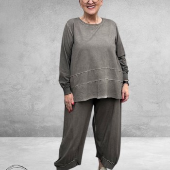 DYB Shirt Tie-Dye Taupe 