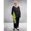 DYB Tweedelig Broek-Shirt Pak – Groen Accent