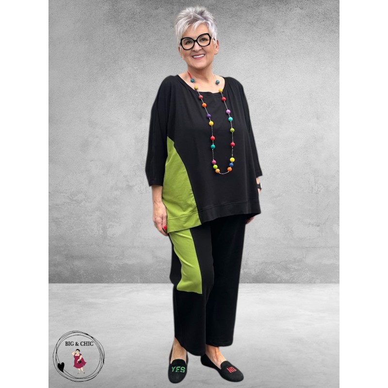 DYB Tweedelig Broek-Shirt Pak – Groen Accent