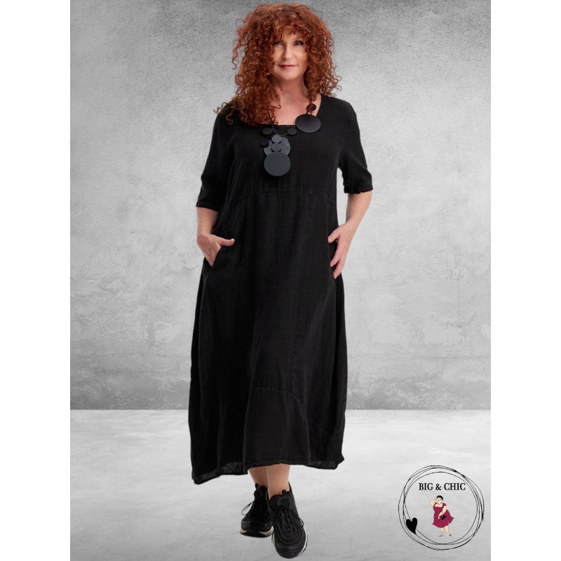 DYB Jurk Linnen Zwart