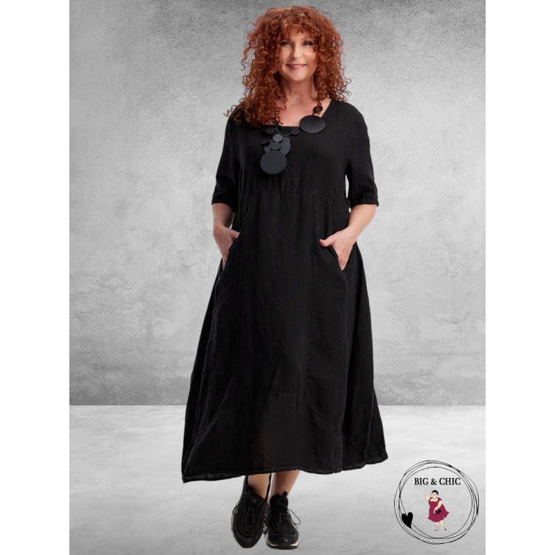 DYB Jurk Linnen Zwart