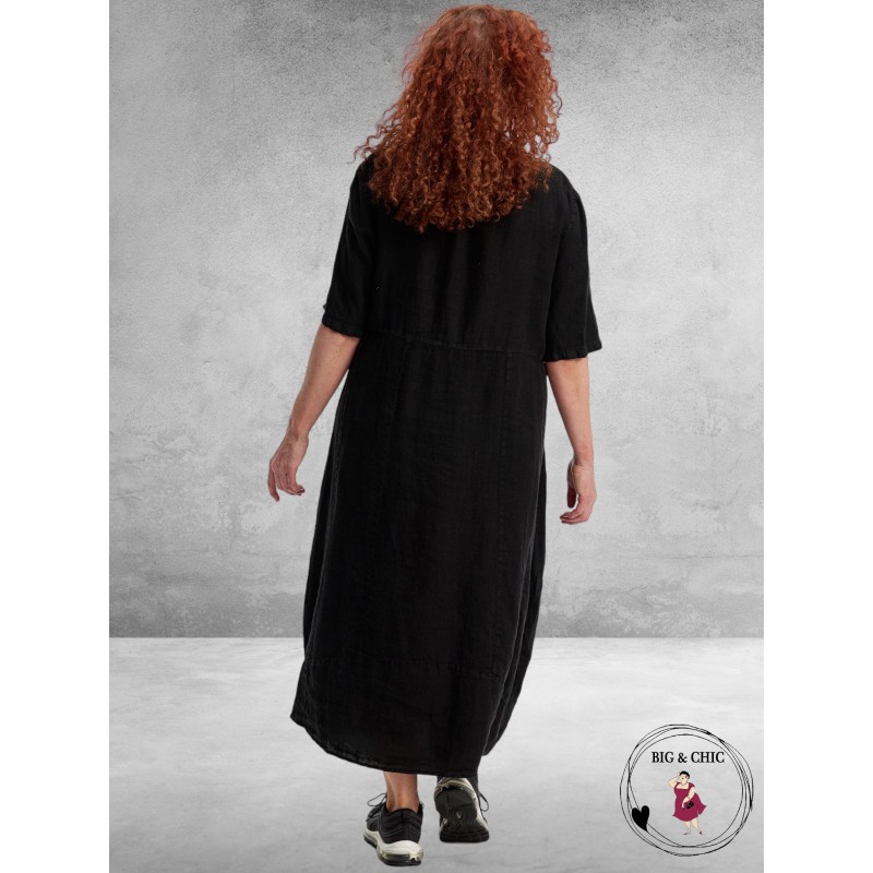 DYB Jurk Linnen Zwart