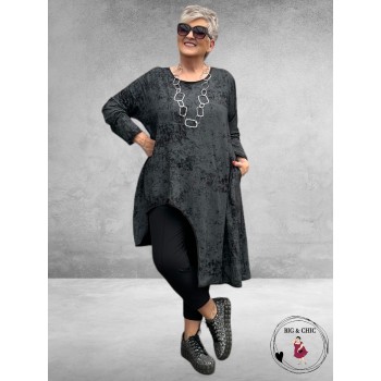 DYB Tuniek Batiklook Asymmetrisch