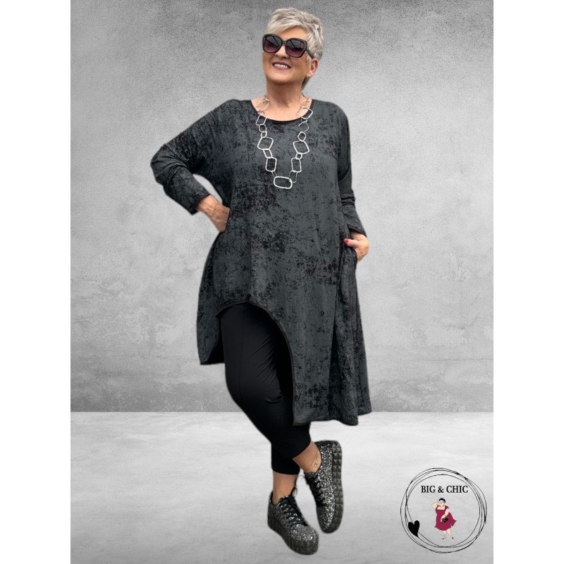 DYB Tuniek Batiklook Asymmetrisch