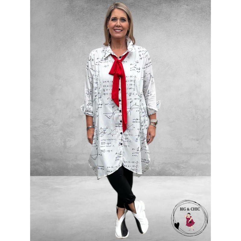 DYB Tuniek/Doorknoop Blouse Science