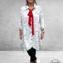 DYB Tuniek/Doorknoop Blouse Science