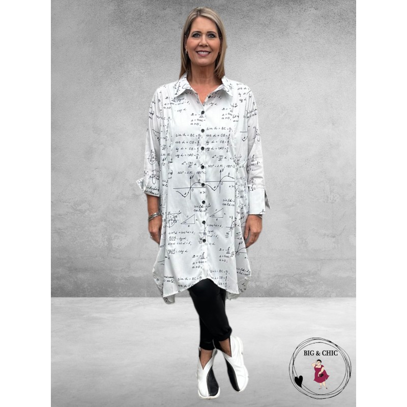 DYB Tuniek/Doorknoop Blouse Science