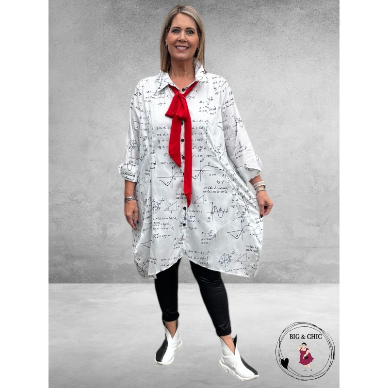 DYB Tuniek/Doorknoop Blouse Science