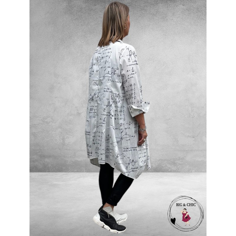 DYB Tuniek/Doorknoop Blouse Science