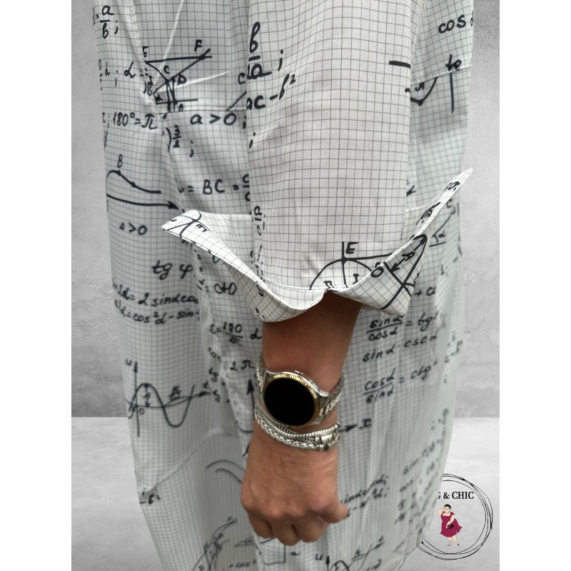 DYB Tuniek/Doorknoop Blouse Science