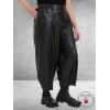 DYB Ballonbroek Leerlook Zwart