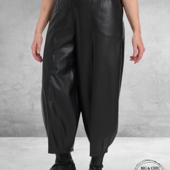 DYB Ballonbroek Leerlook Zwart