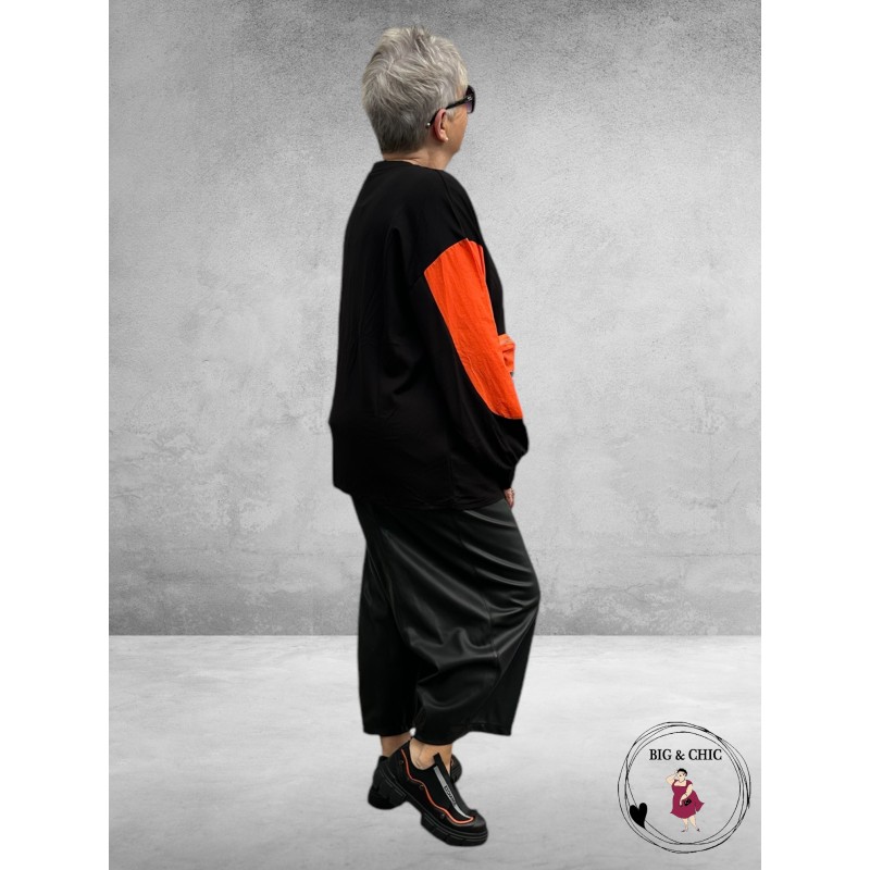 DYB Ballonbroek Leerlook Zwart