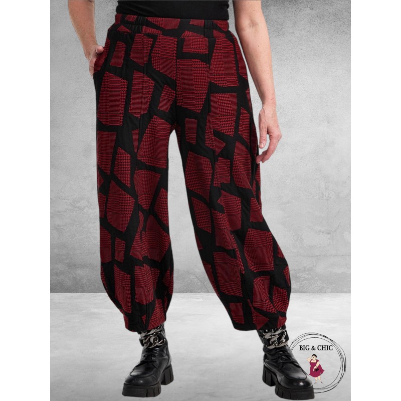 DYB Ballonbroek ZwartRood