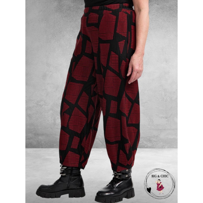 DYB Ballonbroek ZwartRood