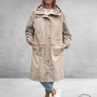 ETAGE PLUS Parka Jas Sand