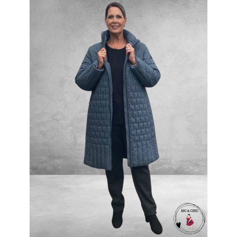 ETAGE PLUS Jas Long Jacket Blue