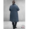 ETAGE PLUS Jas Long Jacket Blue