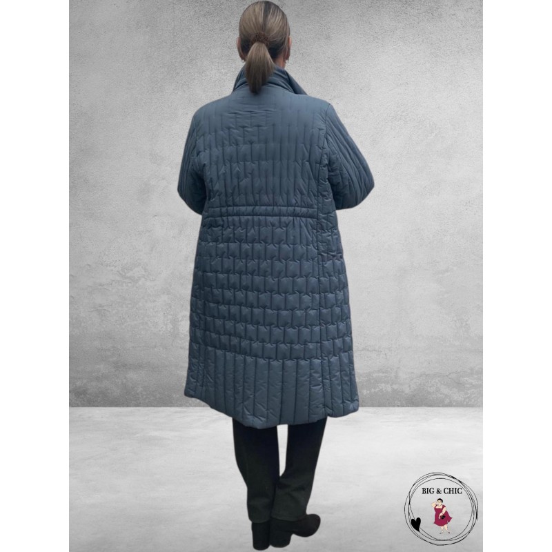 ETAGE PLUS Jas Long Jacket Blue