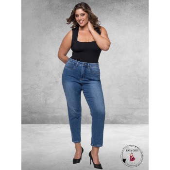 FOX FACTOR Jeans GIGI Monza Blue Mom  30