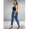 FOX FACTOR Jeans GIGI Monza Blue Mom  30