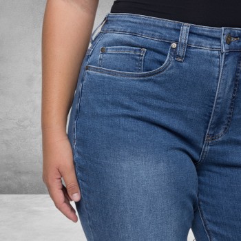 FOX FACTOR Jeans GIGI Monza Blue Mom  30