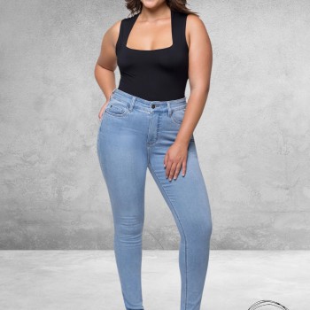 FOX FACTOR Jeans NIKI Chicago Blue Skinny  32