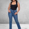FOX FACTOR Jeans ROXI Nasau Blue Straight 29