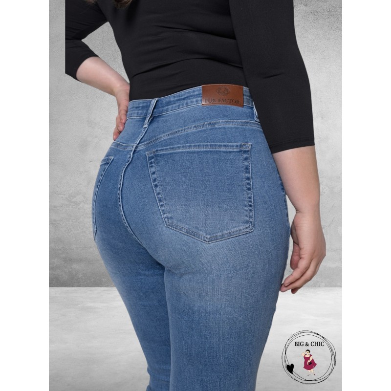 FOX FACTOR Jeans Bili  Bootcut Aruba Blue 