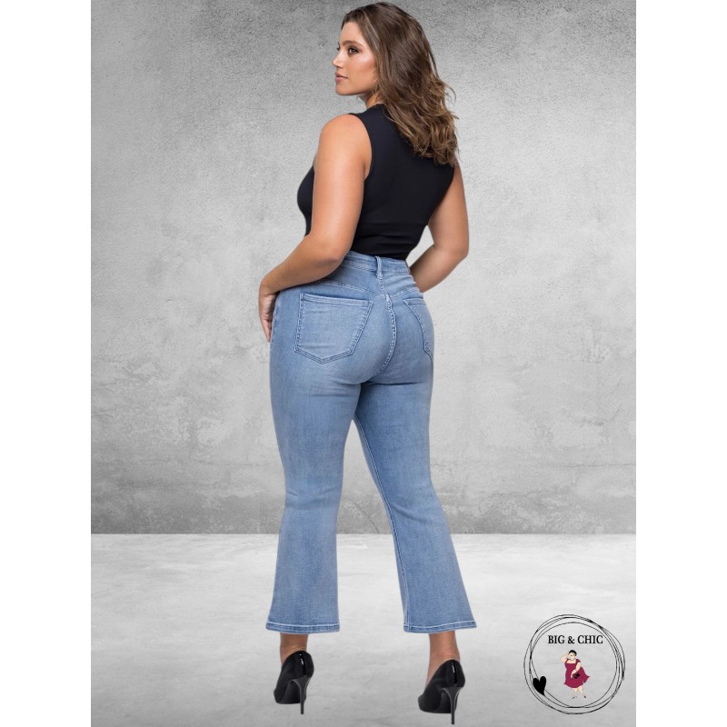 FOX FACTOR Jeans Bobi Cropped Sunrise Blue