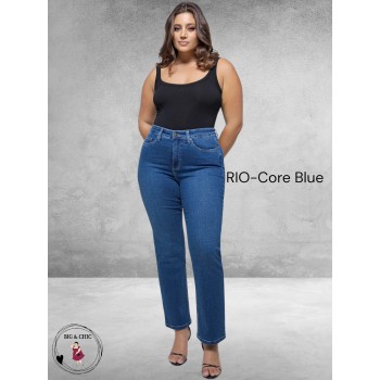 FOX FACTOR Jeans RIO Core Blue Straight 32