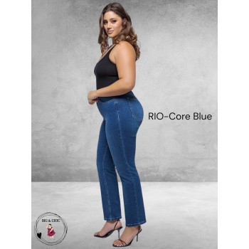 FOX FACTOR Jeans RIO Core Blue Straight 32